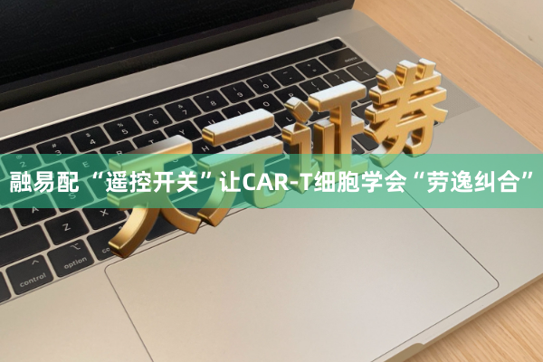 融易配 “遥控开关”让CAR-T细胞学会“劳逸纠合”